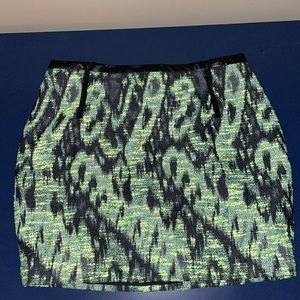 NWT ASTR neon mini skirt